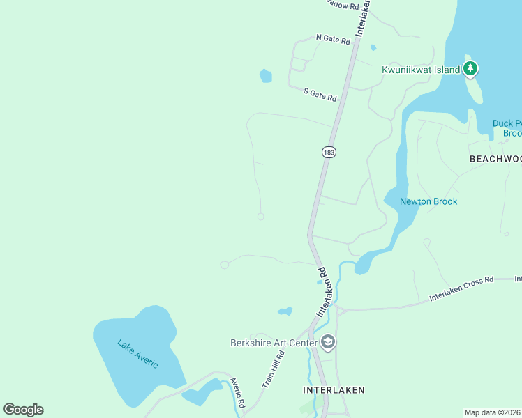 map of restaurants, bars, coffee shops, grocery stores, and more near 1 Old Tree Farm Road in West Stockbridge