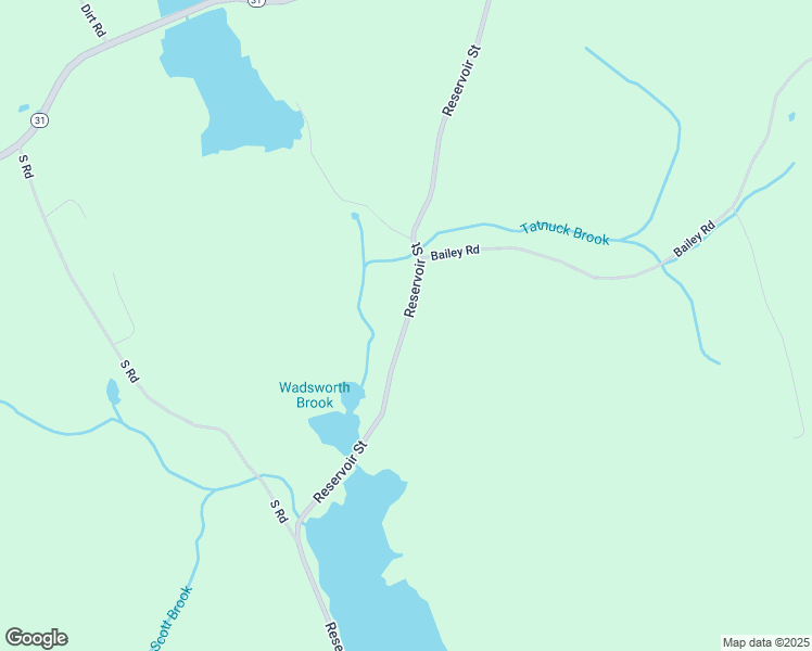 map of restaurants, bars, coffee shops, grocery stores, and more near Reservoir Street in Holden