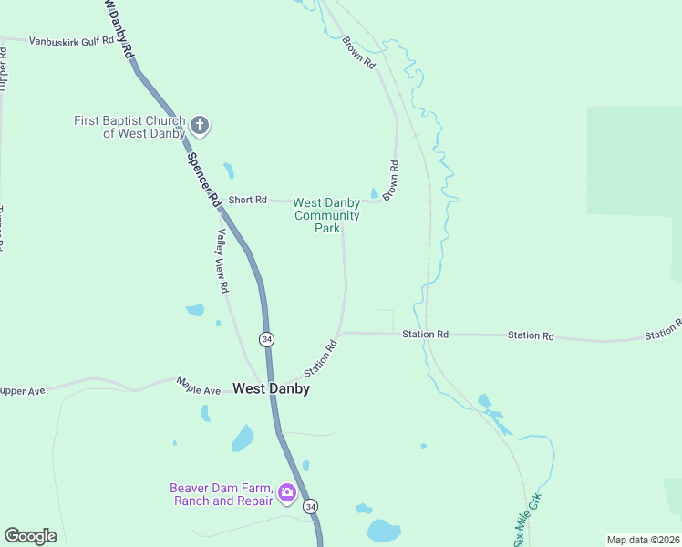 map of restaurants, bars, coffee shops, grocery stores, and more near 536 Brown Rd in Spencer