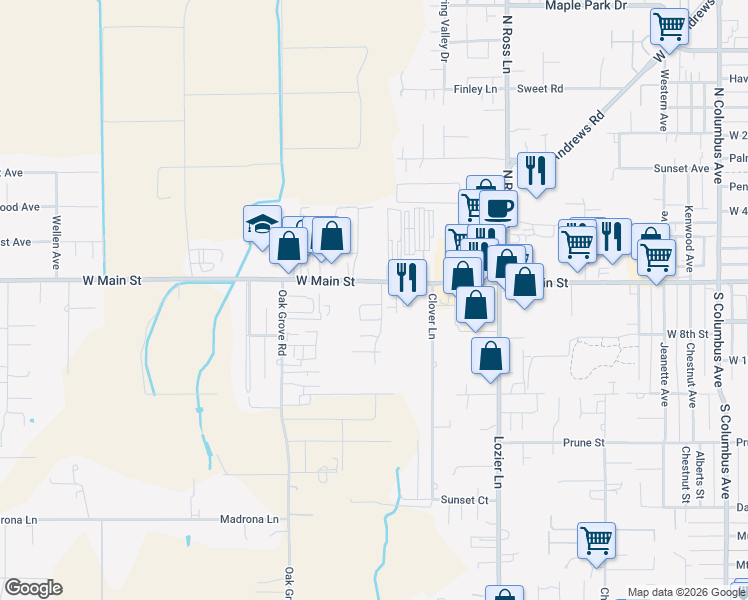 map of restaurants, bars, coffee shops, grocery stores, and more near 3 Englemann Lane in Medford