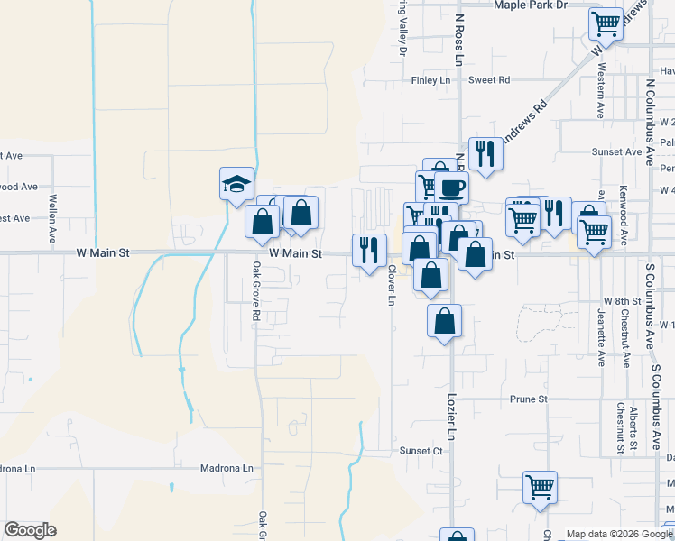 map of restaurants, bars, coffee shops, grocery stores, and more near 3 Englemann Lane in Medford