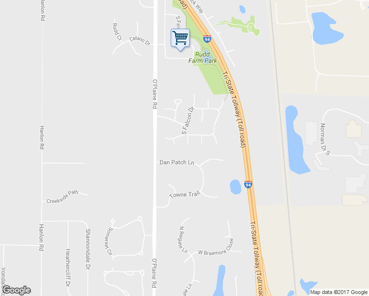 map of restaurants, bars, coffee shops, grocery stores, and more near 1990 Finch Court in Libertyville