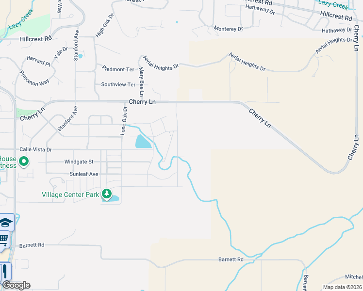 map of restaurants, bars, coffee shops, grocery stores, and more near 4530 Cherry Lane in Medford