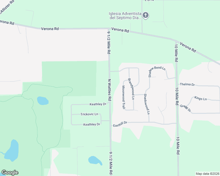 map of restaurants, bars, coffee shops, grocery stores, and more near 840 9 1/2 Mile Road in Battle Creek