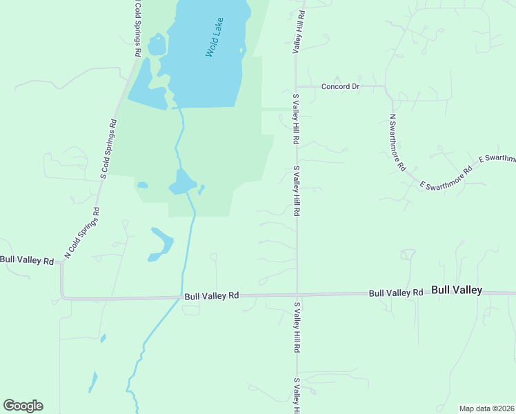 map of restaurants, bars, coffee shops, grocery stores, and more near 315 South Valley Hill Road in Woodstock
