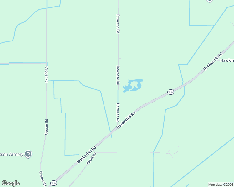 map of restaurants, bars, coffee shops, grocery stores, and more near 6450 Deweese Road in Jackson
