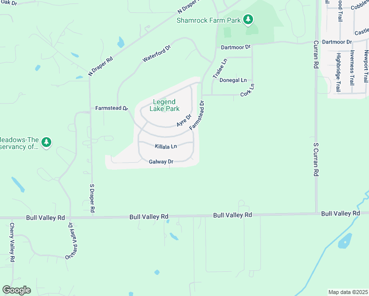 map of restaurants, bars, coffee shops, grocery stores, and more near 6706 Killala Lane in McHenry