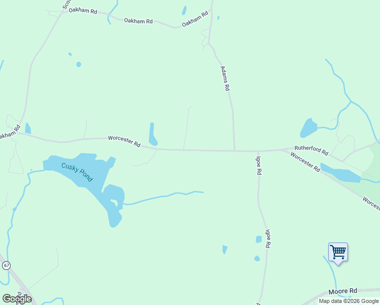 map of restaurants, bars, coffee shops, grocery stores, and more near 385 Worcester Road in New Braintree