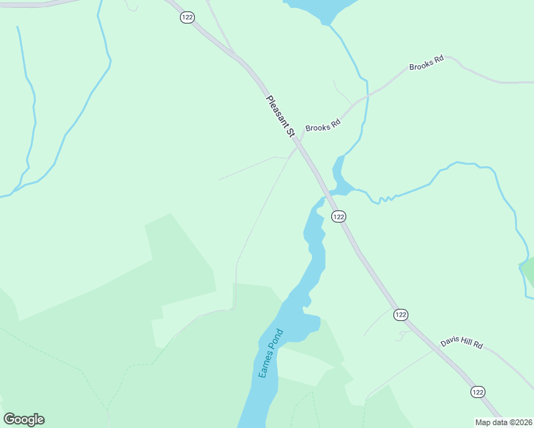 map of restaurants, bars, coffee shops, grocery stores, and more near 9 Brigham Road in Paxton