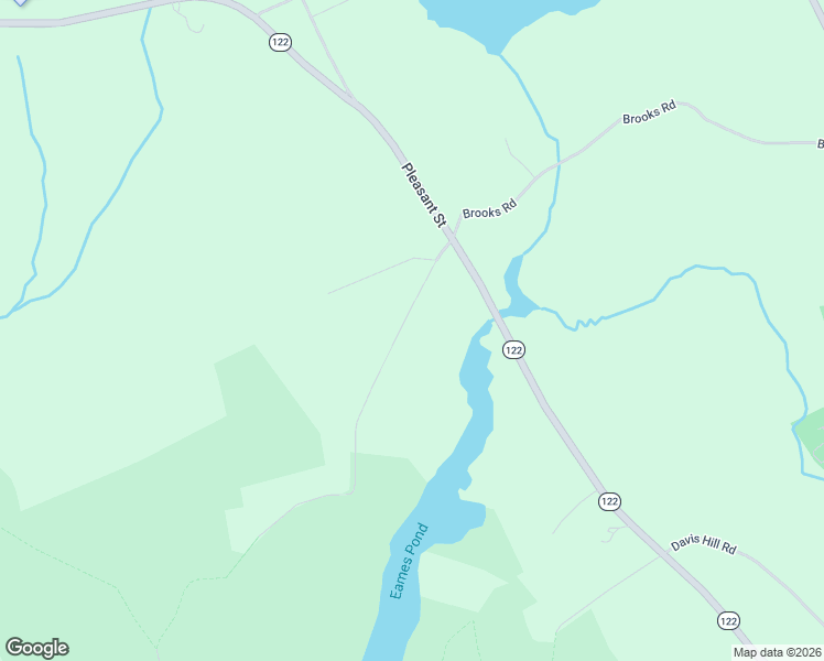 map of restaurants, bars, coffee shops, grocery stores, and more near 9 Brigham Road in Paxton