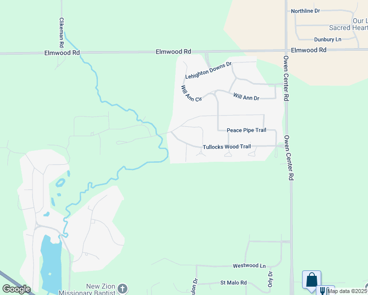 map of restaurants, bars, coffee shops, grocery stores, and more near 4450 Tullocks Wood Trail in Rockford