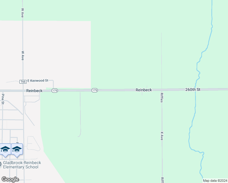 map of restaurants, bars, coffee shops, grocery stores, and more near in Reinbeck