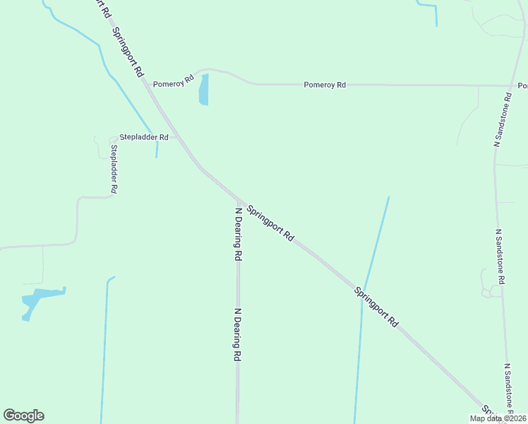 map of restaurants, bars, coffee shops, grocery stores, and more near 7953 Springport Rd in Parma