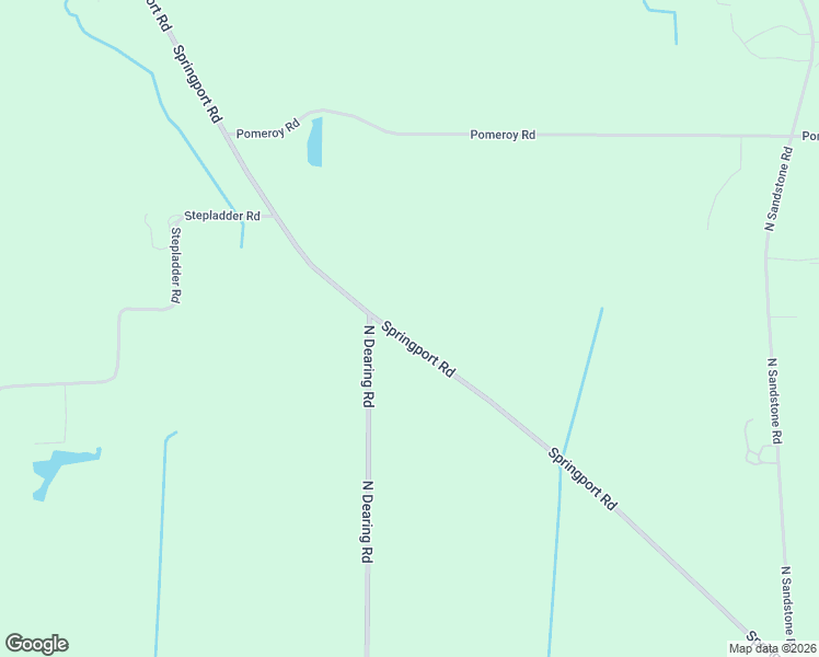 map of restaurants, bars, coffee shops, grocery stores, and more near 7953 Springport Road in Parma