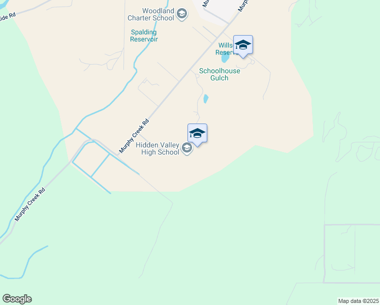 map of restaurants, bars, coffee shops, grocery stores, and more near 651 Murphy Creek Road in Grants Pass