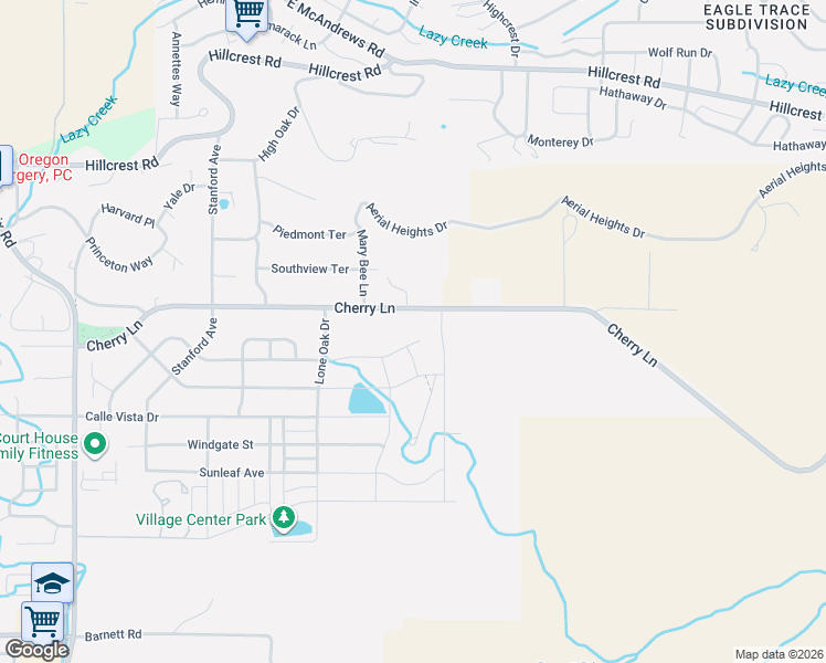 map of restaurants, bars, coffee shops, grocery stores, and more near 444 Limestone Ln in Medford