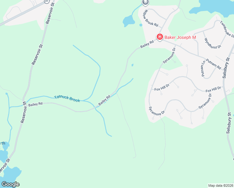 map of restaurants, bars, coffee shops, grocery stores, and more near 30 Chapin Road in Holden