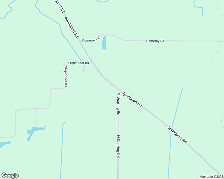 map of restaurants, bars, coffee shops, grocery stores, and more near 8050 Springport Road in Parma