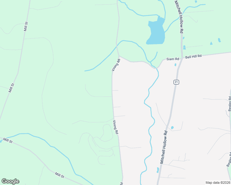 map of restaurants, bars, coffee shops, grocery stores, and more near 150 Vining Road in Windham