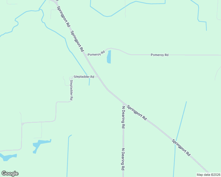 map of restaurants, bars, coffee shops, grocery stores, and more near 8050 Springport Road in Parma