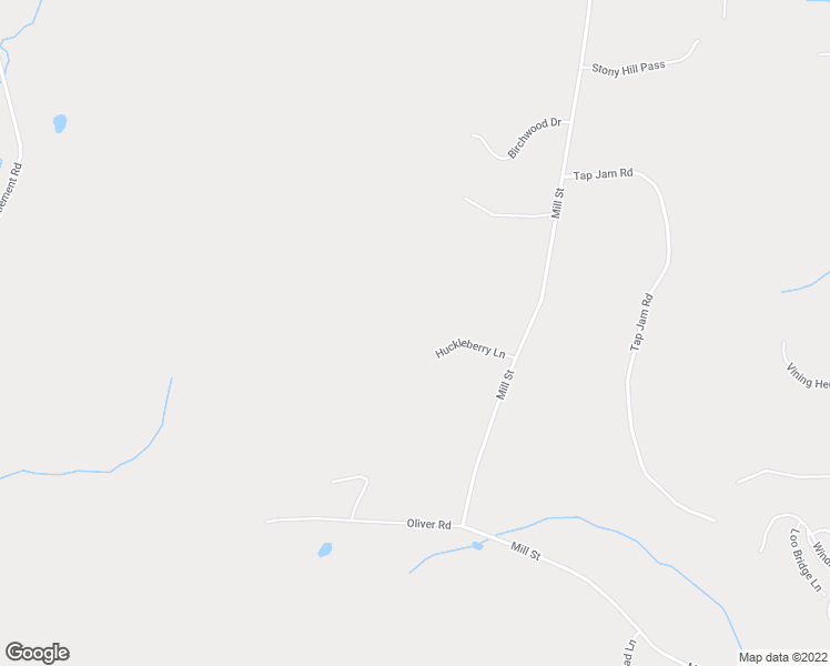 map of restaurants, bars, coffee shops, grocery stores, and more near 38 Huckleberry Lane in Windham