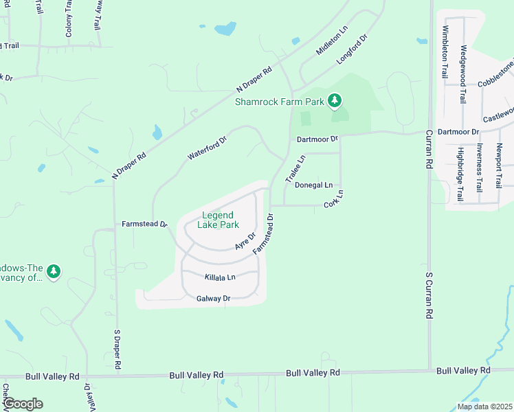 map of restaurants, bars, coffee shops, grocery stores, and more near 6703 Homestead Drive in McHenry