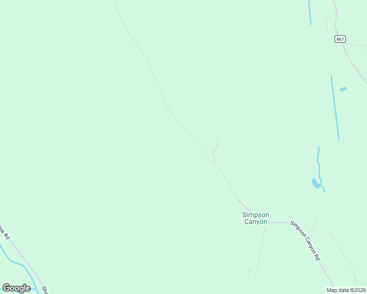 map of restaurants, bars, coffee shops, grocery stores, and more near 10945 Simpson Canyon Road in Klamath Falls