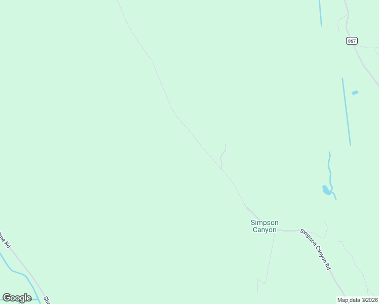 map of restaurants, bars, coffee shops, grocery stores, and more near 10945 Simpson Canyon Road in Klamath Falls