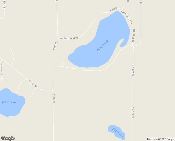 map of restaurants, bars, coffee shops, grocery stores, and more near 28504 South Shore Drive in Gobles