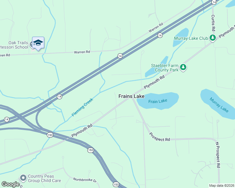 map of restaurants, bars, coffee shops, grocery stores, and more near 7305 Plymouth Road in Ann Arbor
