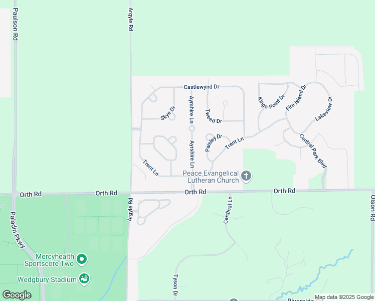 map of restaurants, bars, coffee shops, grocery stores, and more near 12270 Ayrshire Lane in Loves Park