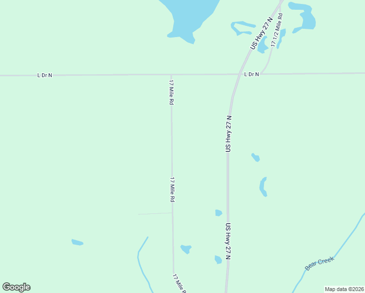 map of restaurants, bars, coffee shops, grocery stores, and more near 17570 17 Mile Road in Marshall