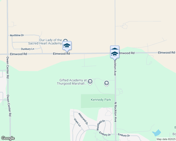 map of restaurants, bars, coffee shops, grocery stores, and more near 3264 Sun Dance Lane in Rockford