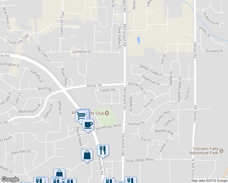 map of restaurants, bars, coffee shops, grocery stores, and more near 4651 White Spire Drive in Loves Park