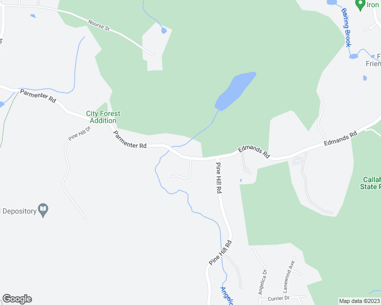 map of restaurants, bars, coffee shops, grocery stores, and more near 14 Parmenter Road in Marlborough