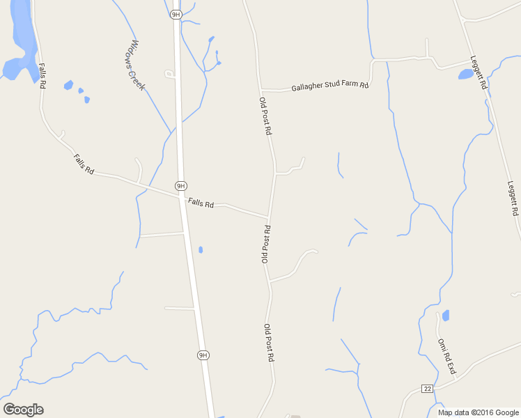 map of restaurants, bars, coffee shops, grocery stores, and more near 357 Falls Road in Ghent