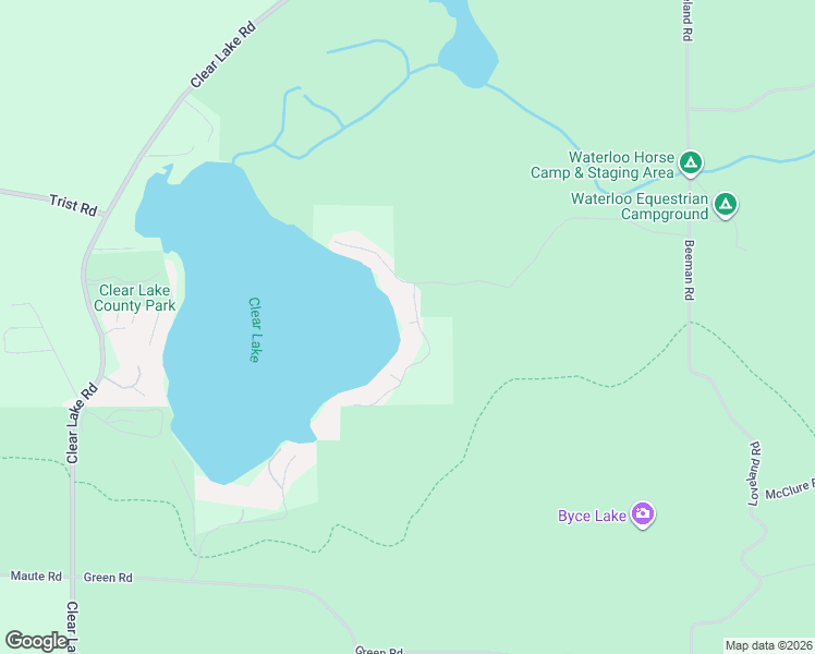 map of restaurants, bars, coffee shops, grocery stores, and more near 4738 Clear Lake Road in Grass Lake Charter Township