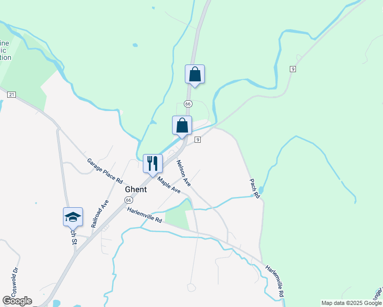 map of restaurants, bars, coffee shops, grocery stores, and more near 1206 Arnolds Mills Rd in Chatham