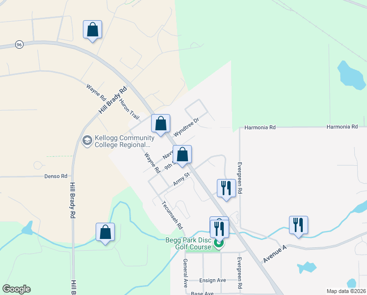 map of restaurants, bars, coffee shops, grocery stores, and more near 2 Cinderella Circle in Springfield