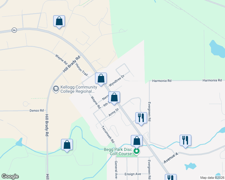map of restaurants, bars, coffee shops, grocery stores, and more near 2 Cinderella Circle in Springfield
