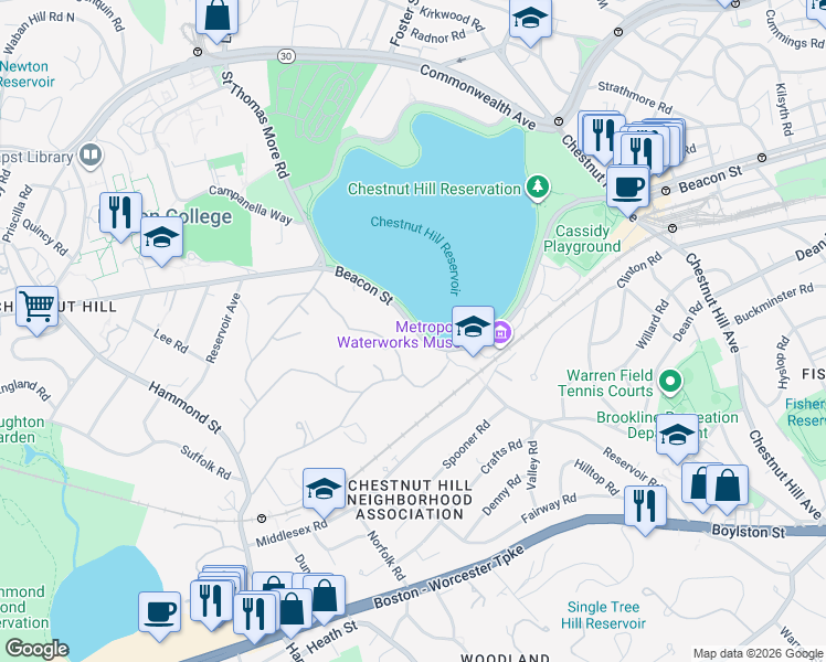 map of restaurants, bars, coffee shops, grocery stores, and more near 31 Beacon Street in Boston