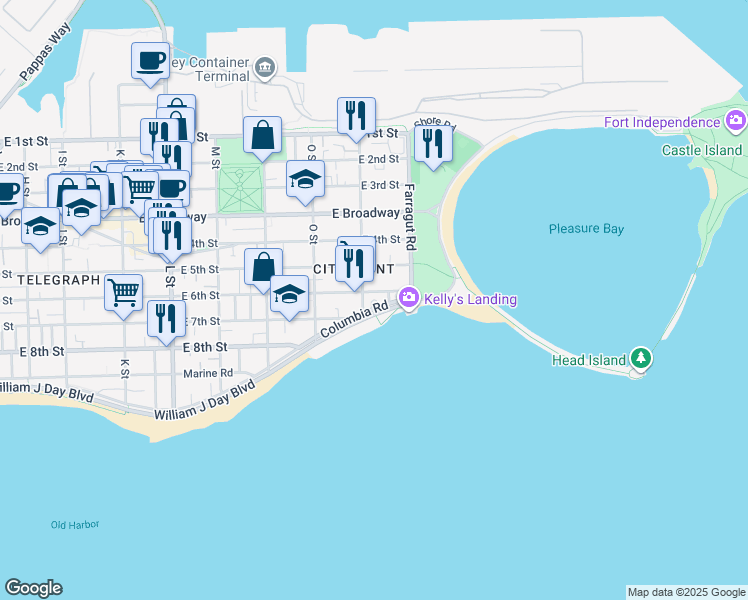 map of restaurants, bars, coffee shops, grocery stores, and more near 17 Lennon Court in Boston
