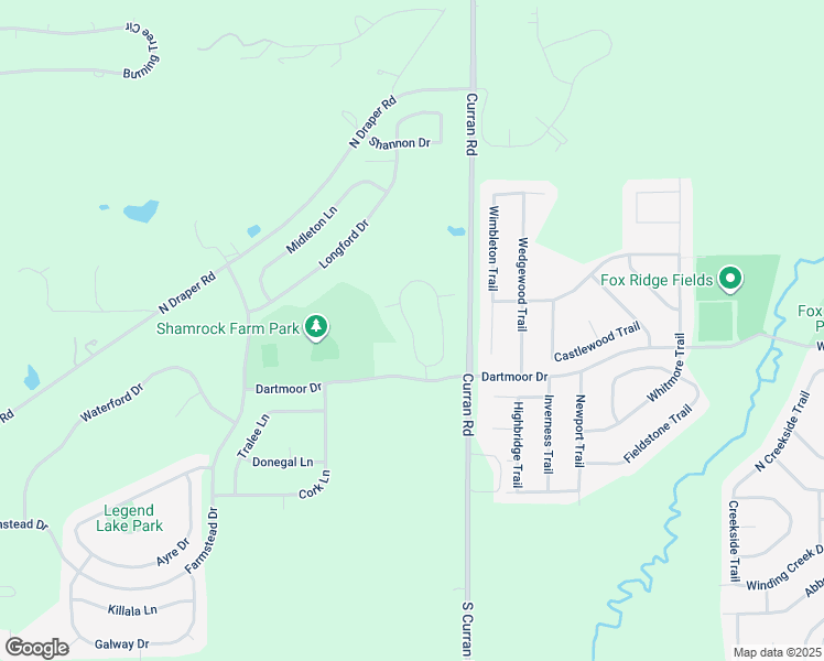 map of restaurants, bars, coffee shops, grocery stores, and more near 625 Legend Lane in McHenry