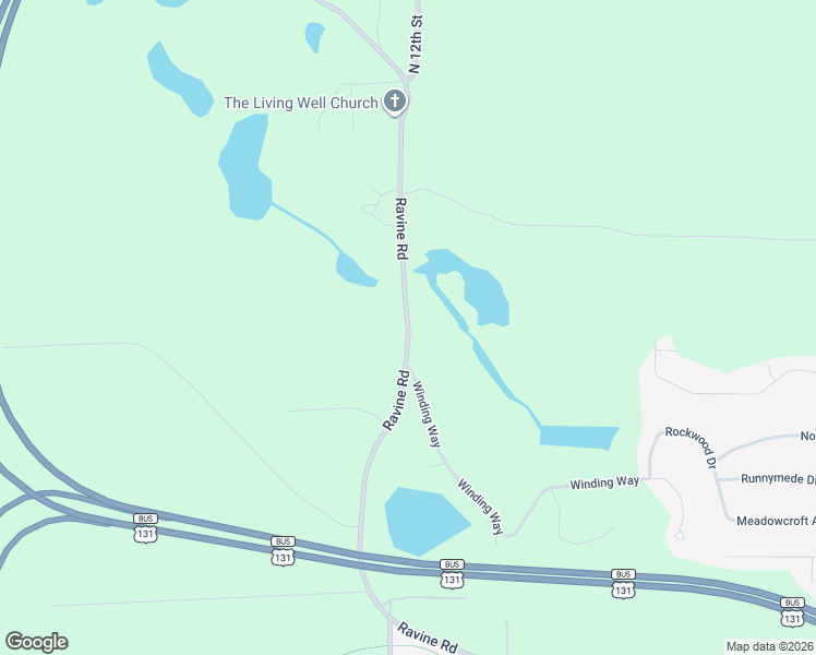 map of restaurants, bars, coffee shops, grocery stores, and more near 8064 North Ravine Road in Cooper Township
