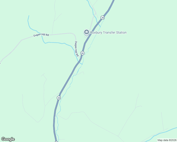 map of restaurants, bars, coffee shops, grocery stores, and more near 57126 New York 30 in Roxbury