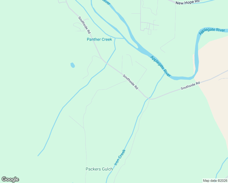 map of restaurants, bars, coffee shops, grocery stores, and more near 1927 Southside Road in Grants Pass