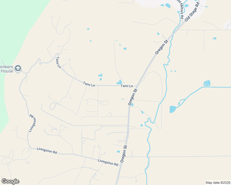 map of restaurants, bars, coffee shops, grocery stores, and more near 3939 Tami Lane in Central Point
