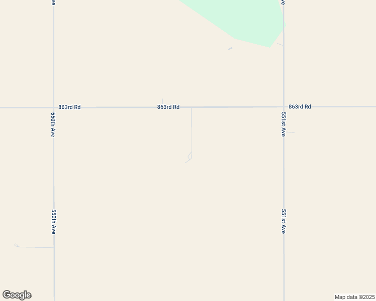 map of restaurants, bars, coffee shops, grocery stores, and more near 55056 863rd Road in Osmond