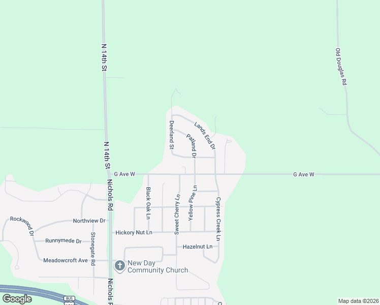 map of restaurants, bars, coffee shops, grocery stores, and more near 5094 Patland Drive in Kalamazoo