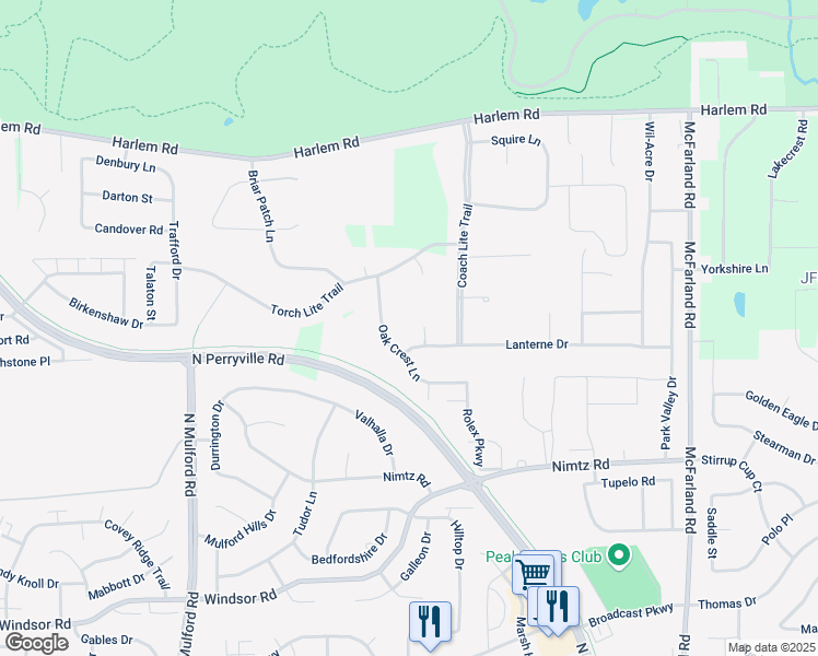 map of restaurants, bars, coffee shops, grocery stores, and more near 5026 Meadowview Cir in Loves Park